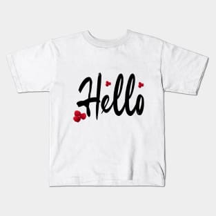 hello Kids T-Shirt
